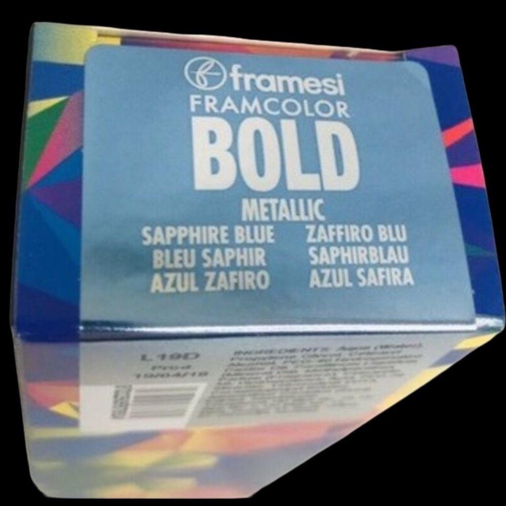 Framesi Metallics Sapphire Blue Hair Color Professional